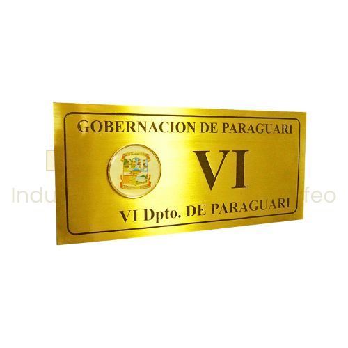 Imagen de Placas gubernamentales - M3.2500